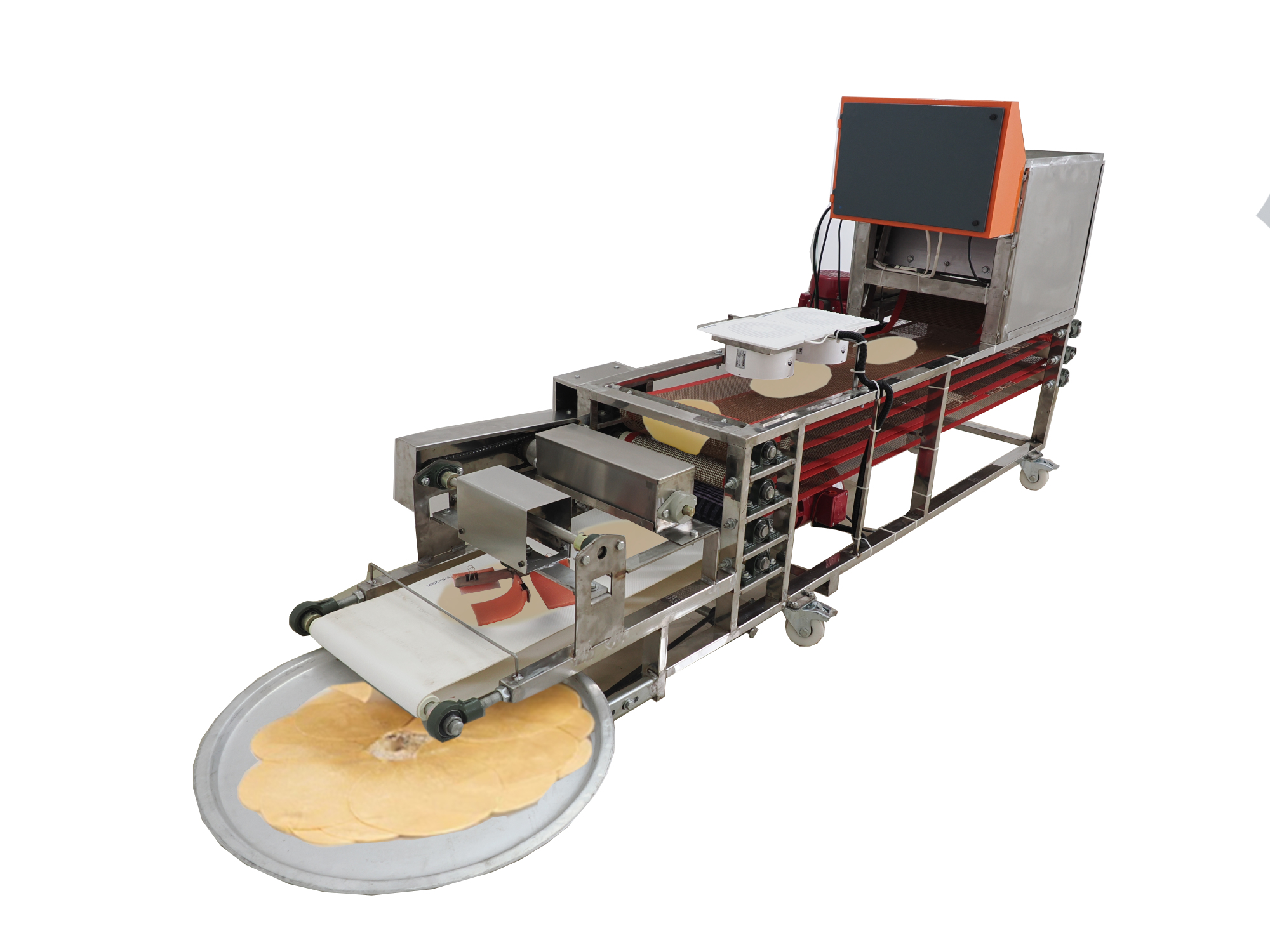 Half Cook Automatic Chappathi/Poori Machine